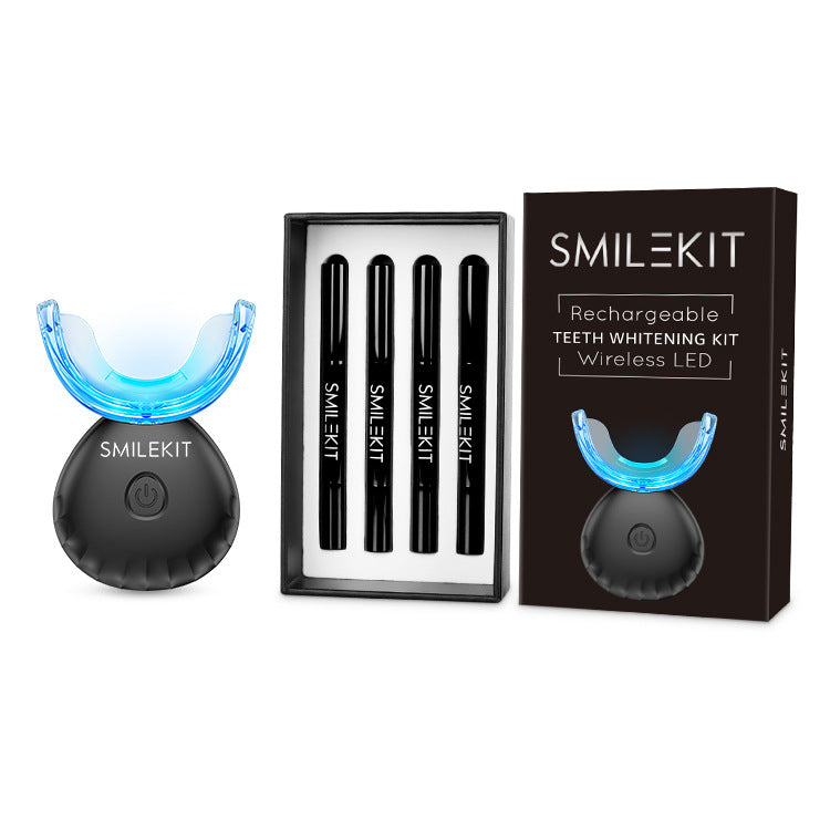 Wireless Teeth Whitening Kit with LED Light
