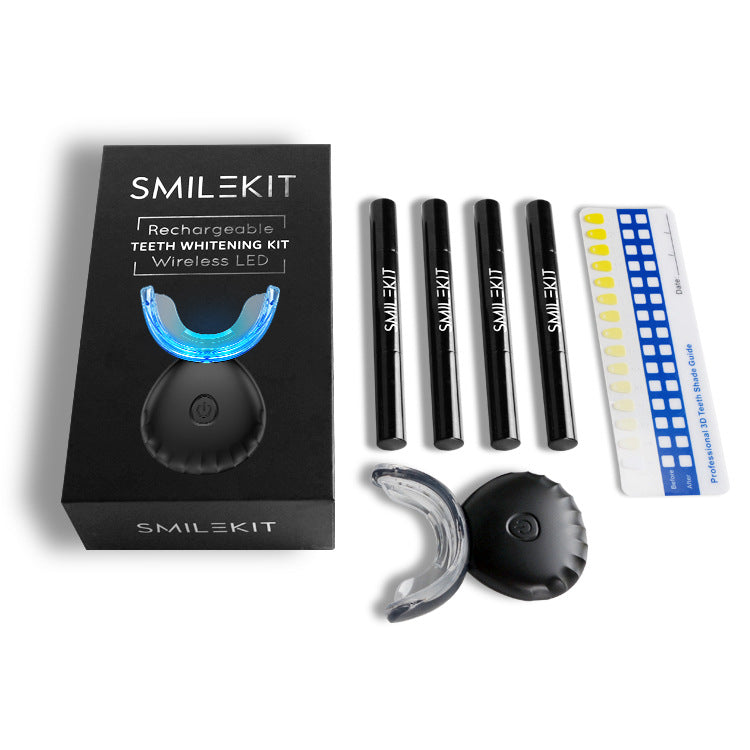 Wireless Teeth Whitening Kit with LED Light